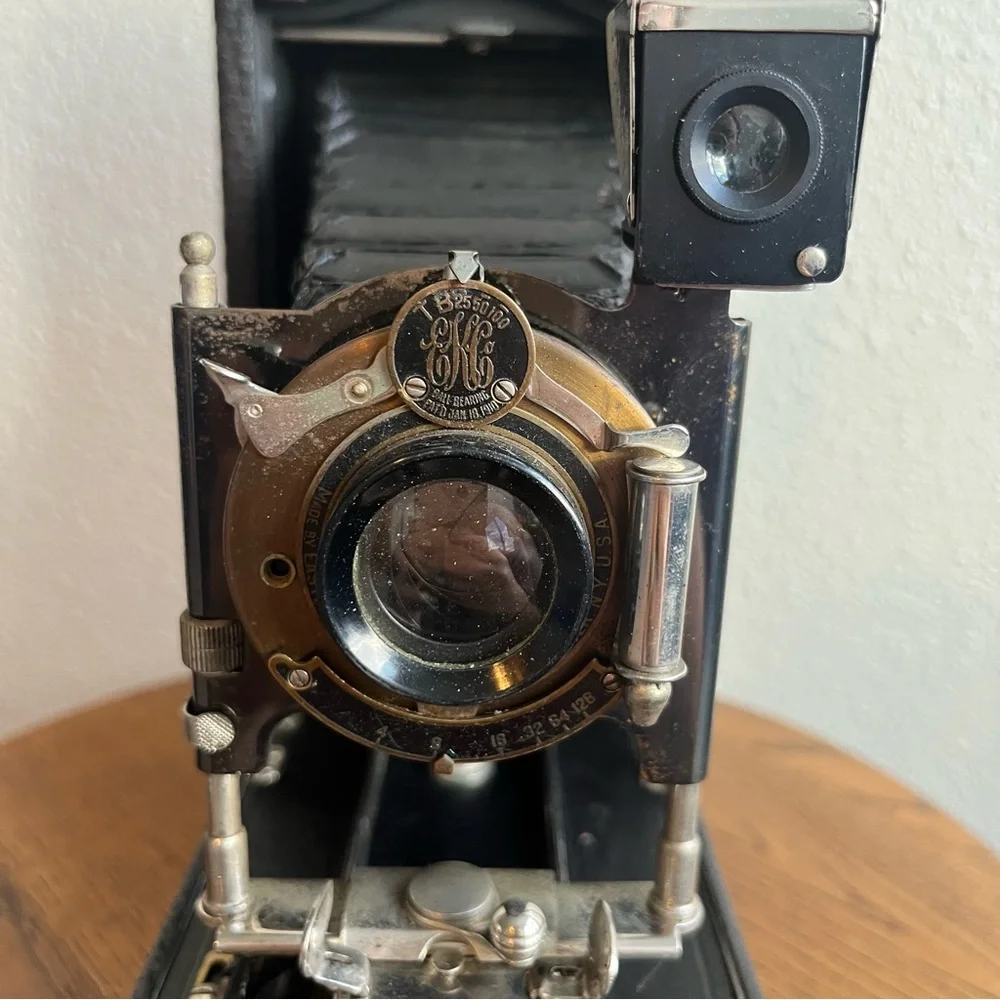 Kodak No.3 Folding Pocket Camera with bag